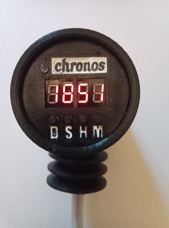 Chronos Digitaluhr für Trabant, Wartburg